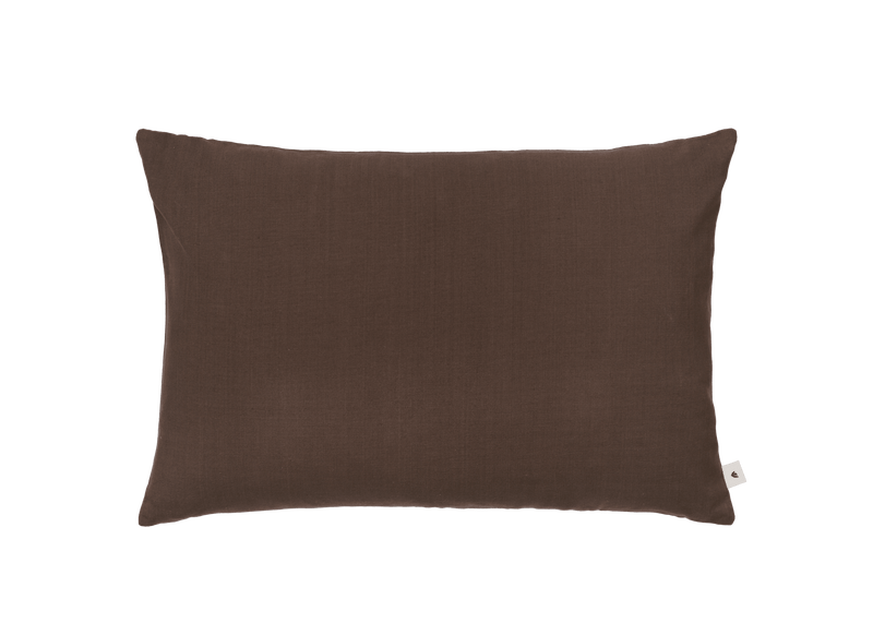 Sen Cushion - Rectangular - Ferm Living Bedding + Pillows - Cashmere - HORNE