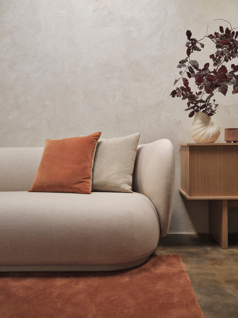 Senti Cushion - Ferm Living - Bedding + Pillows - Baked Clay - HORNE