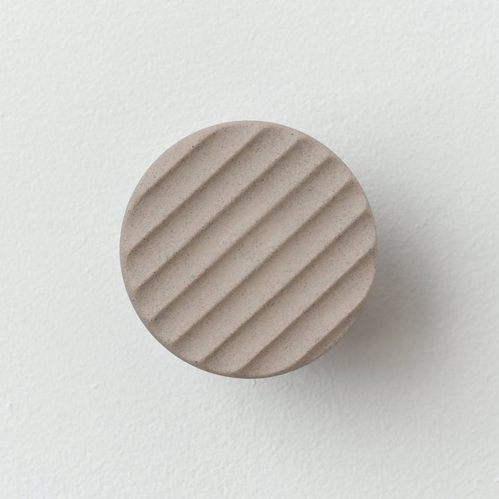 Sequence coat hook - Fluted - Misewell modern furniture - Dune - HORNE