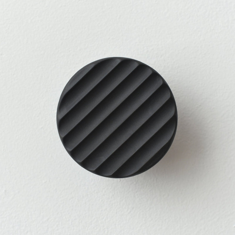 Sequence coat hook - Fluted - Misewell modern furniture - Lemon Fog - HORNE