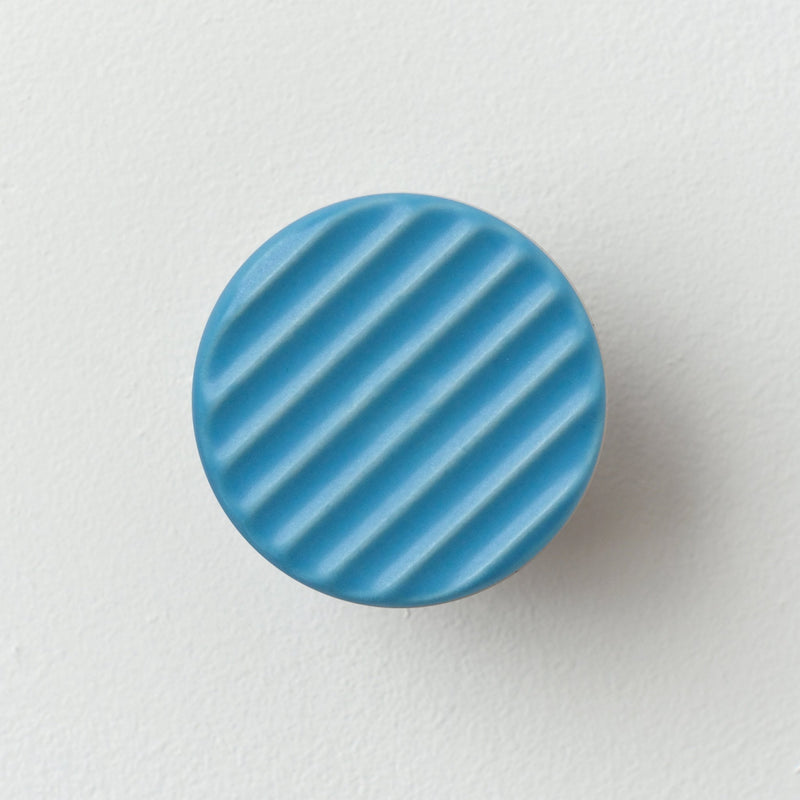 Sequence coat hook - Fluted - Misewell modern furniture - Lemon Fog - HORNE