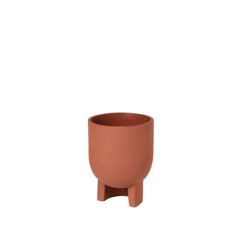 Serene Flowerpot - Kristina Dam - Outdoor Accessories - Small - Sand - HORNE