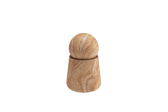 Serene Jar - Woud Storage + Organization - Tall - Rainbow - HORNE