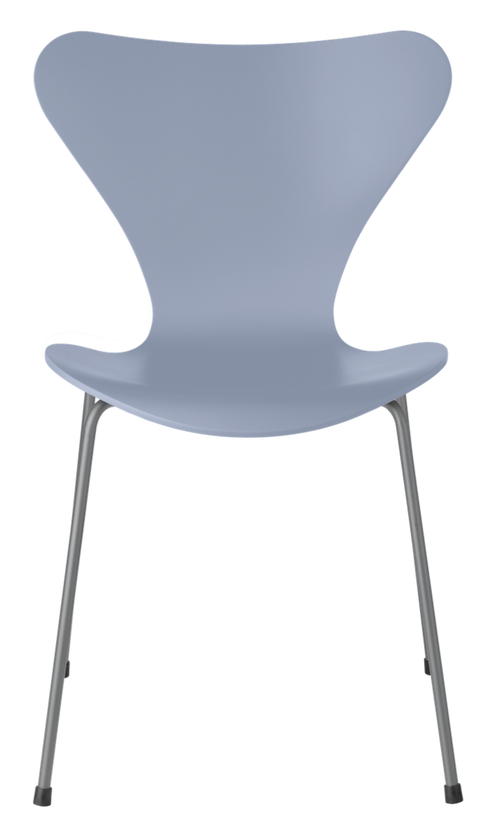 Series 7 Chair - Lacquered - Fritz Hansen - Chairs - Black - Chromed Steel - HORNE