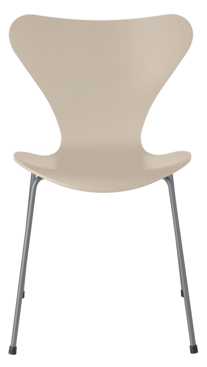 Series 7 Chair - Lacquered - Fritz Hansen - Chairs - Black - Chromed Steel - HORNE