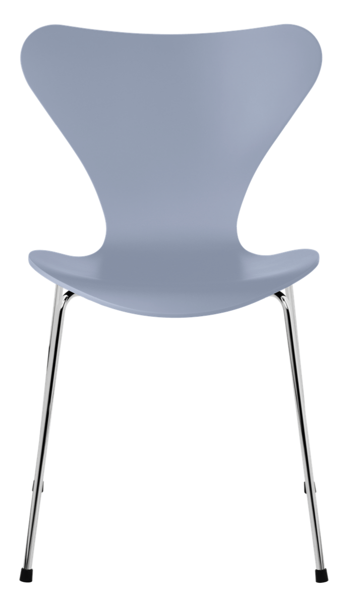 Series 7 Chair - Lacquered - Fritz Hansen - Chairs - Black - Chromed Steel - HORNE