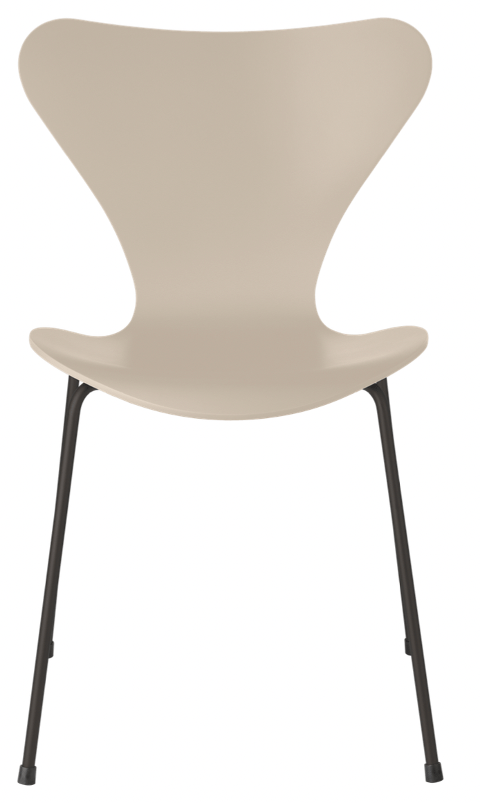 Series 7 Chair - Lacquered - Fritz Hansen - Chairs - Black - Chromed Steel - HORNE