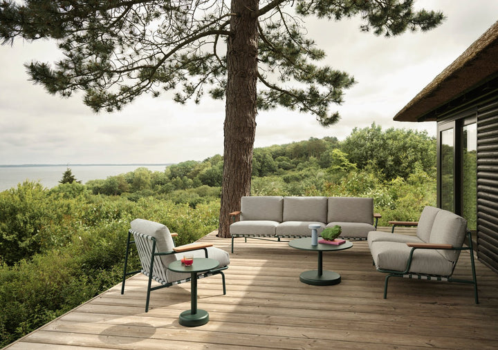 Settle Lounge Chair - Muuto Chairs - Ribbed Weave 5/Taupe - HORNE