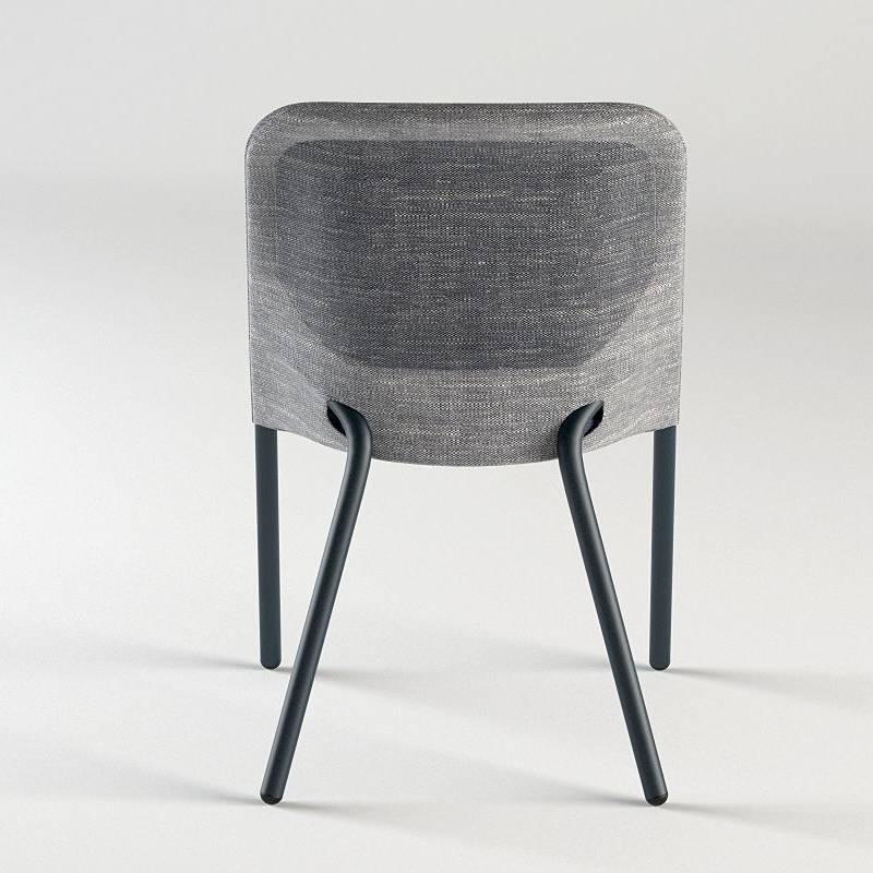 Shift Dining Chair - Moooi Chairs - blue grey - HORNE