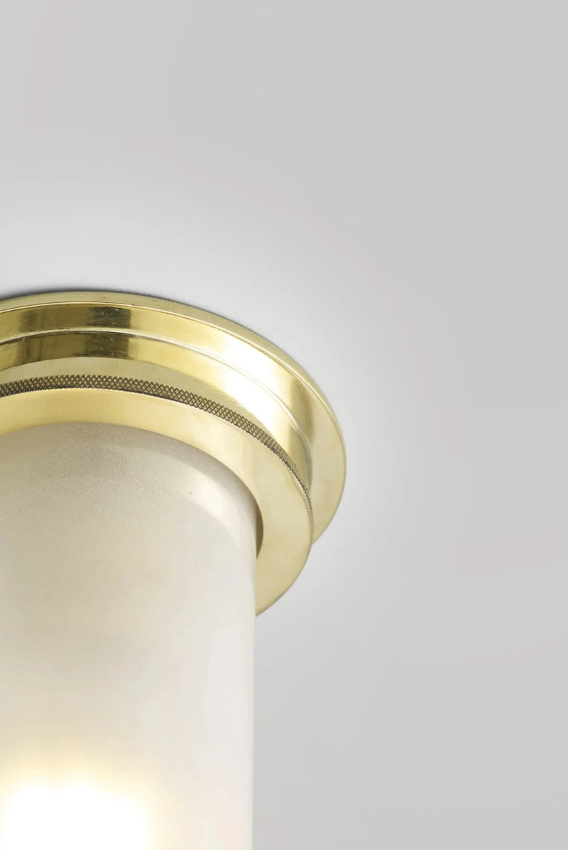 Ship's Companionway Light 7202 - Davey Lighting Outdoor Lights - Polished Brass - Clear - HORNE