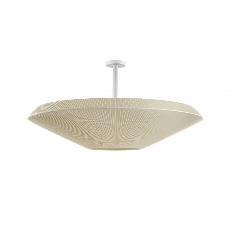 Siam 120 Ceiling Light - Bover Ceiling Lights - White Ribbon - Size 1: 14.17