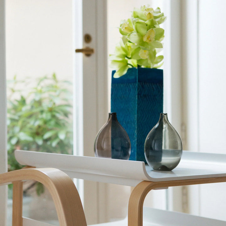 Side Table 915 - Artek Tables + Desks - Birch/White Lacquered - HORNE
