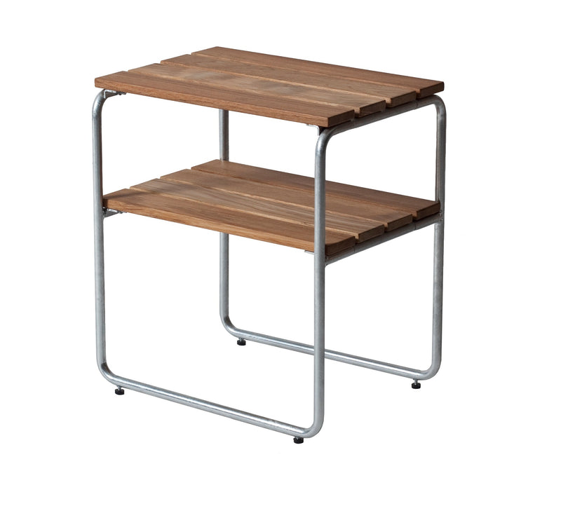 Side Table L45 - Grythyttan Stålmöbler - Accent Tables - Untreated Teak - HORNE