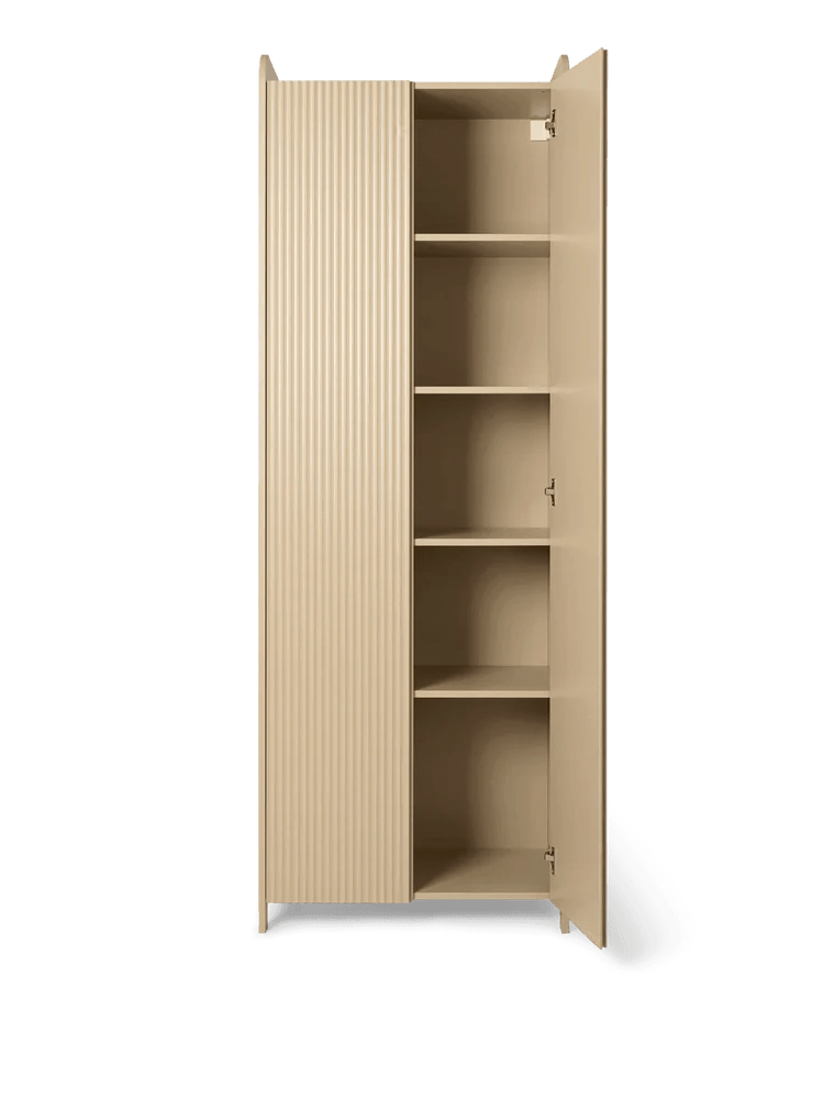 Sill Cupboard - Tall/Deep - Ferm Living Storage + Organization - Cashmere - HORNE