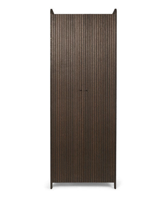 Sill Cupboard - Tall/Deep - Ferm Living Storage + Organization - Dark Stained Oak - HORNE