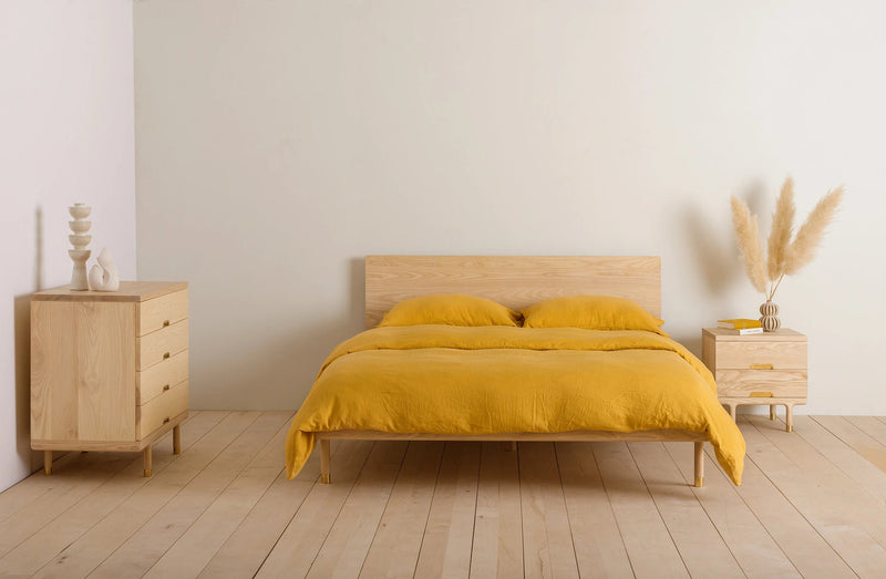 Simple 4 - Drawer Dresser - Kalon Studios Dressers - Ash - HORNE