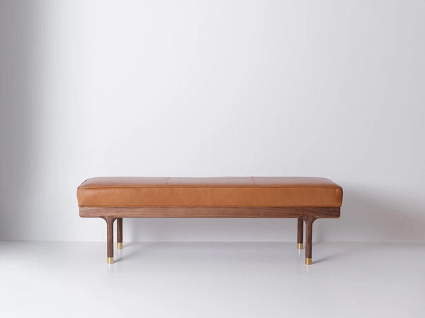 Simple Bench - Kalon Studios Stools + Benches + Ottomans - Walnut - HORNE