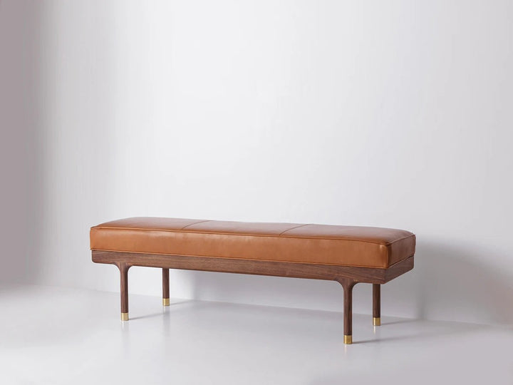 Simple Bench - Kalon Studios Stools + Benches + Ottomans - Walnut - HORNE