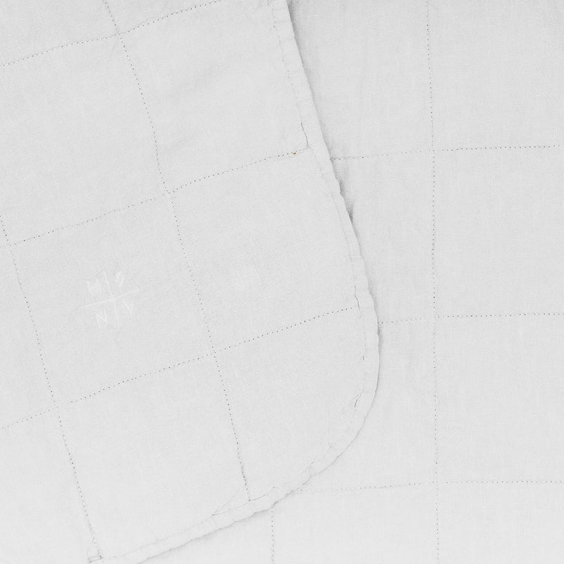 Simple Linen Quilt - Hawkins New York Bedding + Pillows - Sky - Queen - HORNE