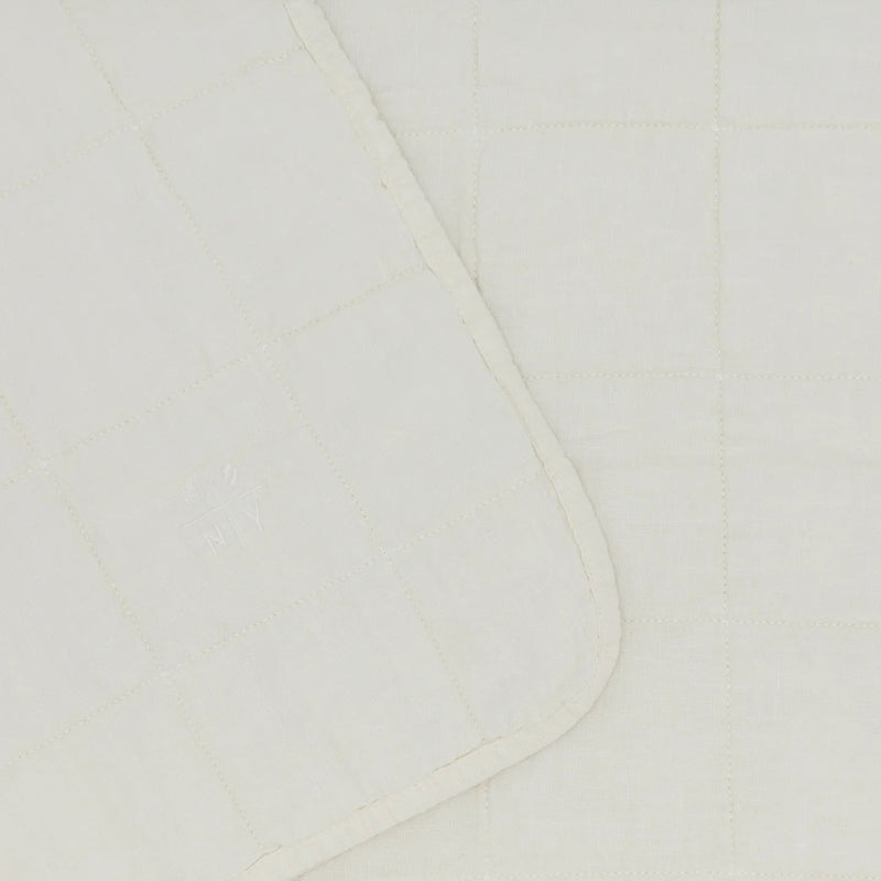 Simple Linen Quilt - Hawkins New York Bedding + Pillows - Sky - Queen - HORNE