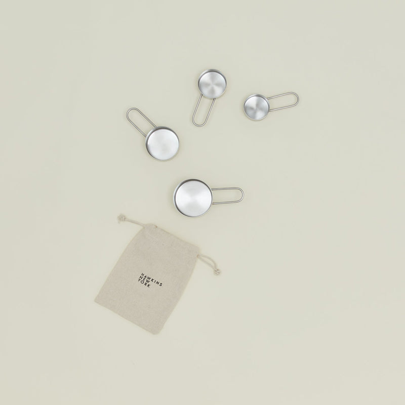 Simple Measuring Cups - Hawkins New York - Kitchen Tools - Silver - HORNE