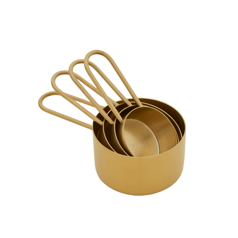 Simple Measuring Cups - Hawkins New York - Kitchen Tools - Silver - HORNE