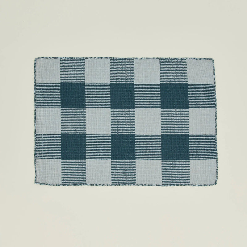 Simple Plaid Rug - Hawkins New York Rugs - Ivory/Flax - 2'W x 3'L - HORNE