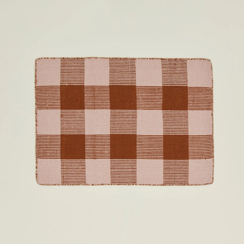 Simple Plaid Rug - Hawkins New York Rugs - Ivory/Flax - 2'W x 3'L - HORNE