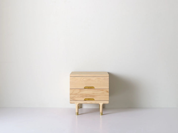 Simple Side Table - Ash - Kalon Studios Bedside Tables - HORNE