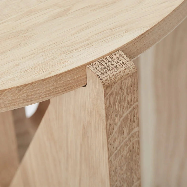 Simple Side Table - Kristina Dam Tables + Desks - Warm Lacquered Oak - HORNE