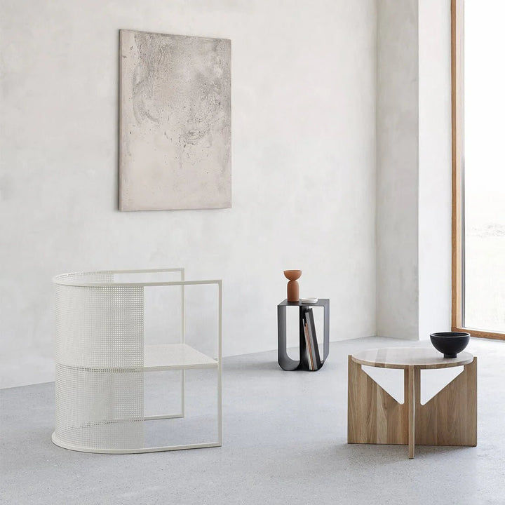 Simple Side Table - Kristina Dam Tables + Desks - Warm Lacquered Oak - HORNE