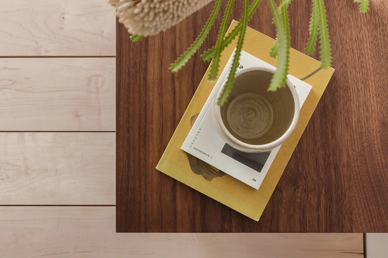 Simple Side Table - Walnut - Kalon Studios Bedside Tables - HORNE