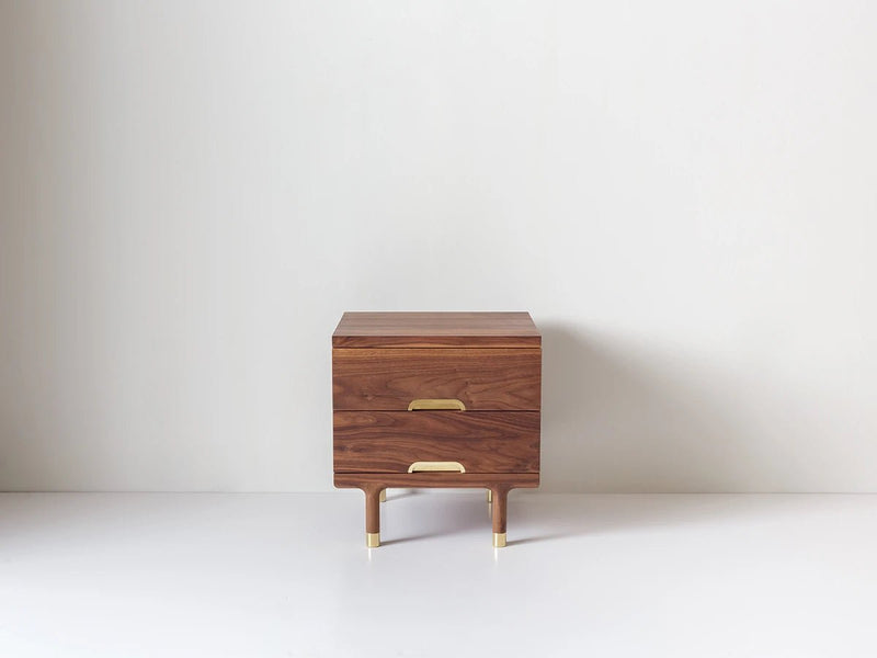 Simple Side Table - Walnut - Kalon Studios Bedside Tables - HORNE