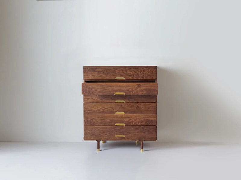 Simple Tallboy Dresser - Kalon Studios Dressers - Ash - HORNE