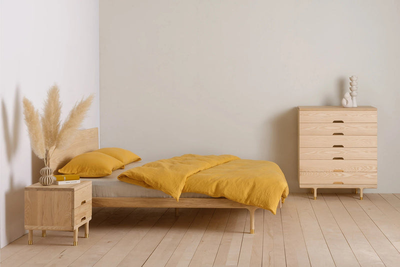 Simple Tallboy Dresser - Kalon Studios Dressers - Ash - HORNE