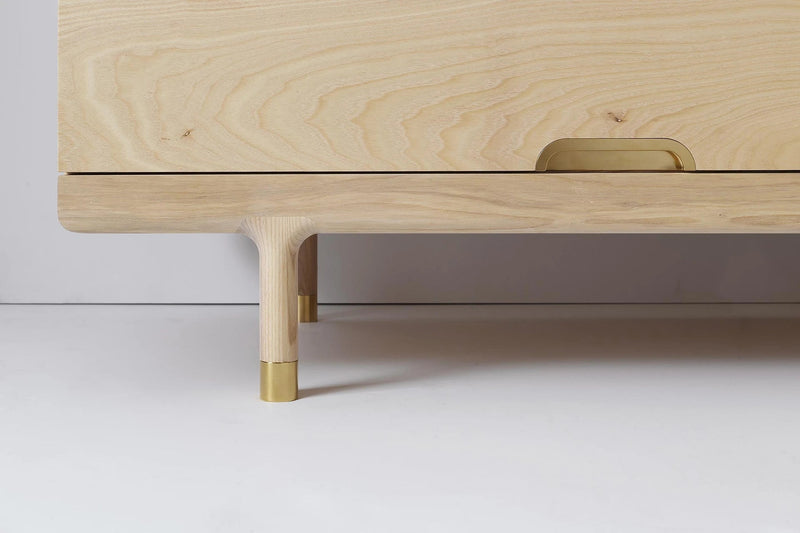 Simple Tallboy Dresser - Kalon Studios Dressers - Ash - HORNE