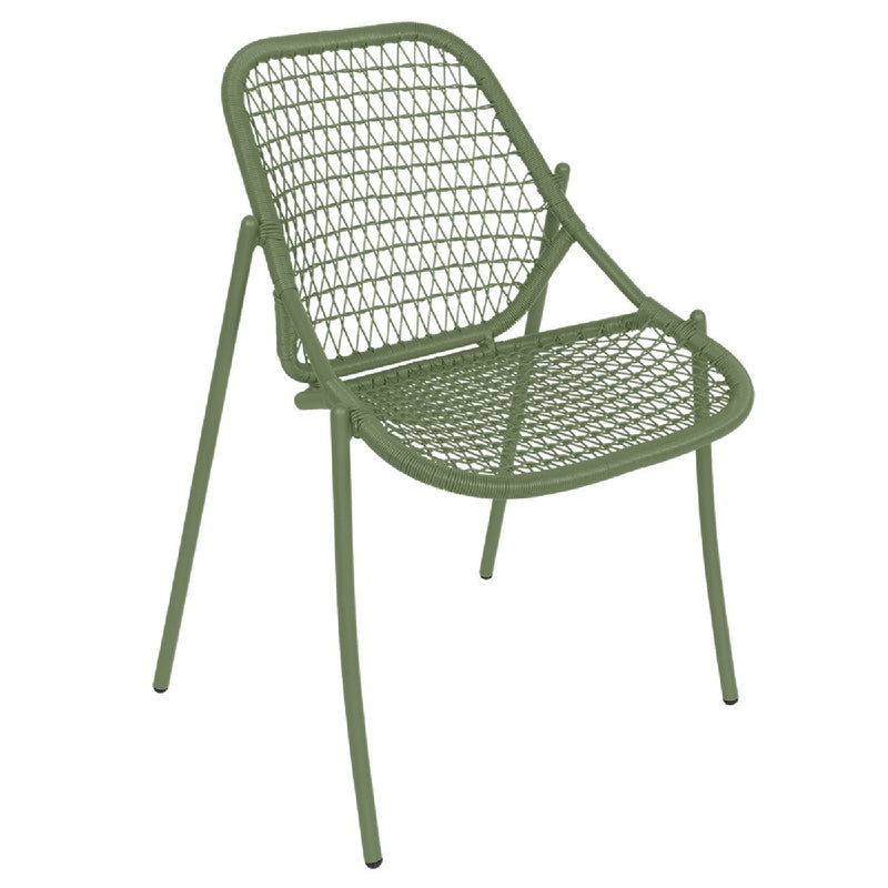 Sixties Stackable Chair - Set of 2 - Fermob - Outdoor Furniture - Cactus - HORNE