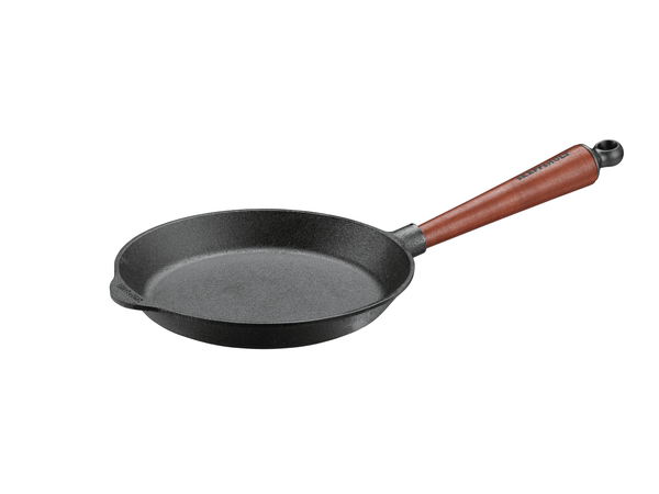 Skillet with Walnut Handle - 8.5" - SKEPPSHULT - Cookware - HORNE