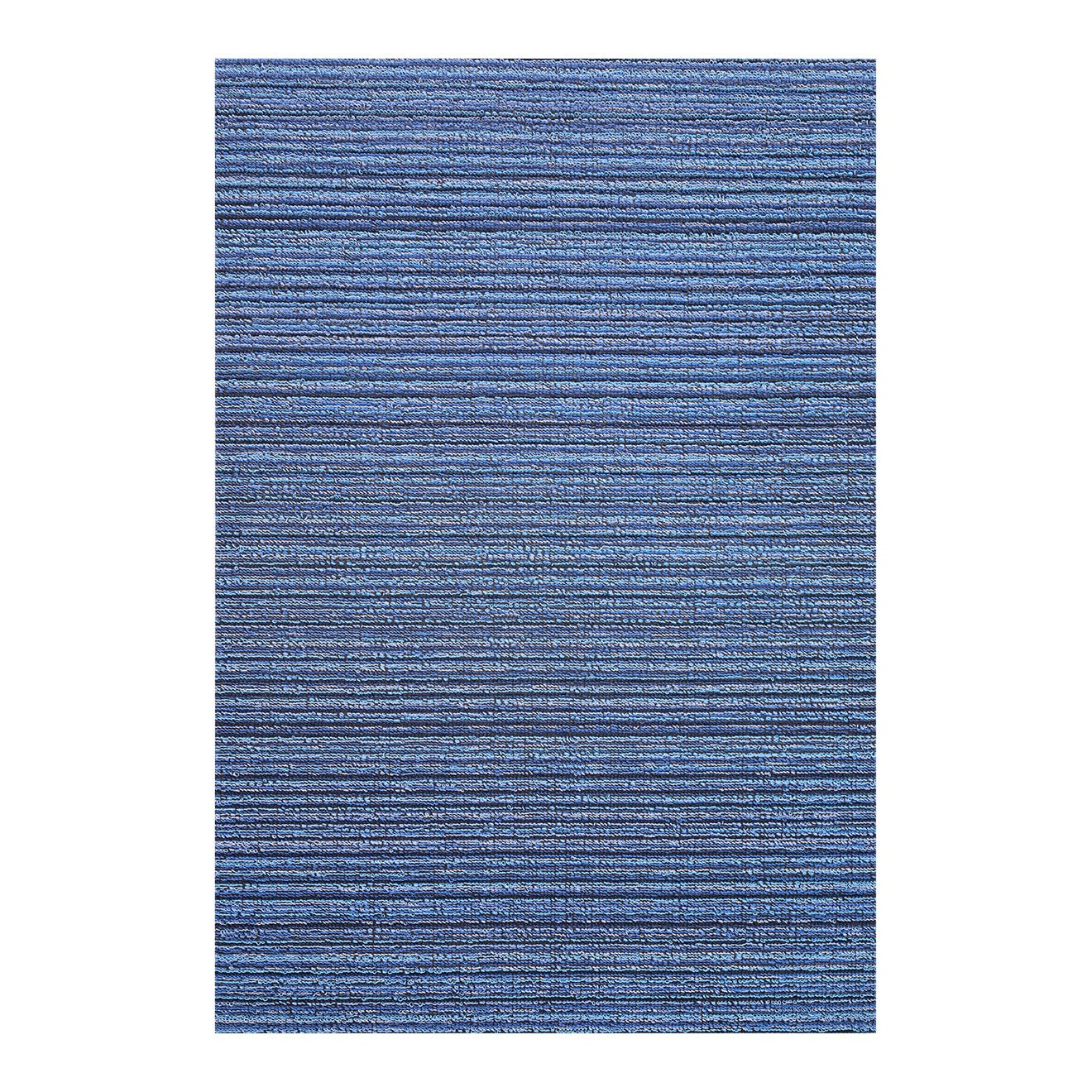 Skinny Stripe Shag Rug - Chilewich - Rugs - Turquoise - Doormat - HORNE