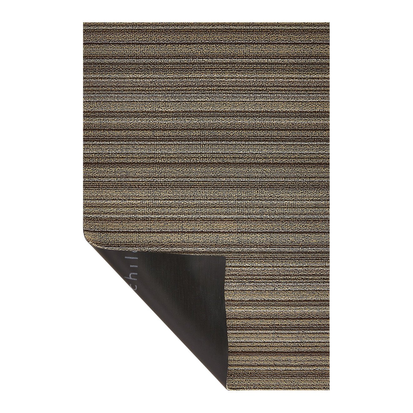 Skinny Stripe Shag Rug - Chilewich - Rugs - Turquoise - Doormat - HORNE