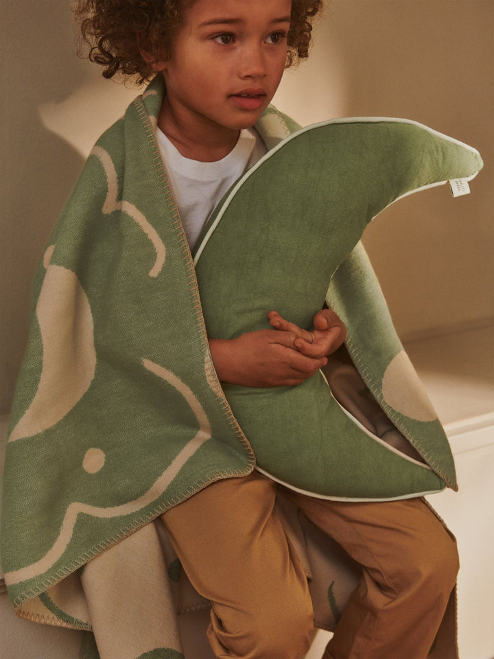 Skye Blanket styled in a contemporary interior - Ferm Living 2