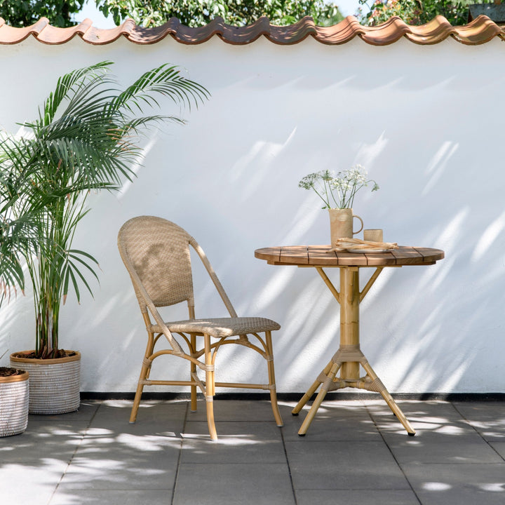 Sofie Outdoor Dining Side Chair - Sika Design - Outdoor Furniture - Natural / Almond - HORNE