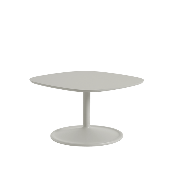 Soft Coffee Table - Square - Muuto Table + Task - Grey Linoleum/Grey - HORNE