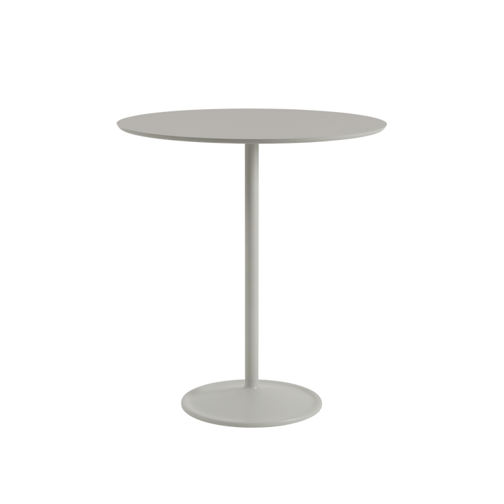 Soft Table - Muuto Table + Task - Grey Linoleum/Grey - Tall - HORNE