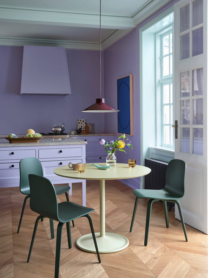 Soft Table - Muuto Table + Task - Solid Oak/Grey - Tall - HORNE