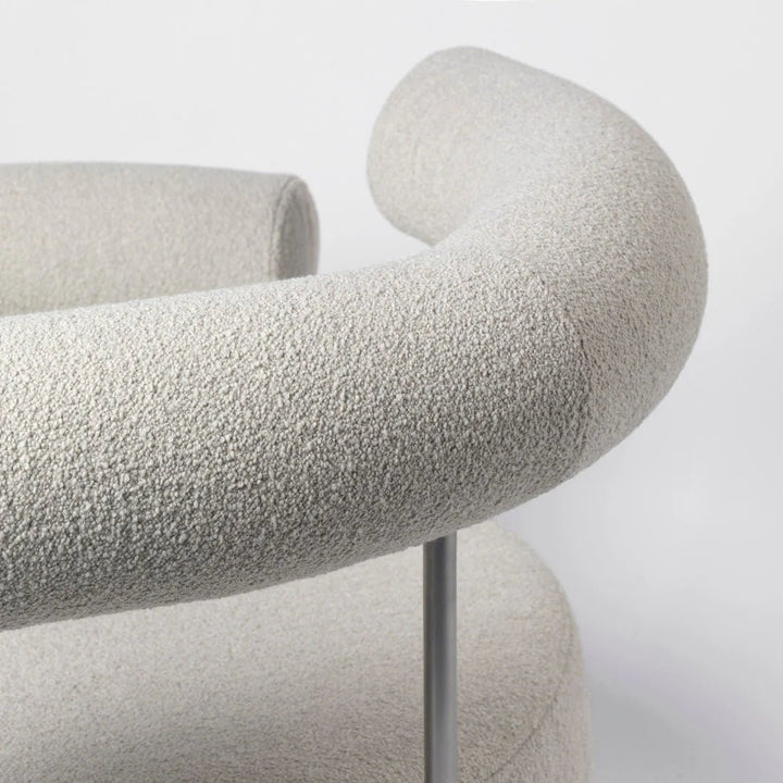 Solitude Lounge Chair - Kristina Dam Chairs - Beige - HORNE