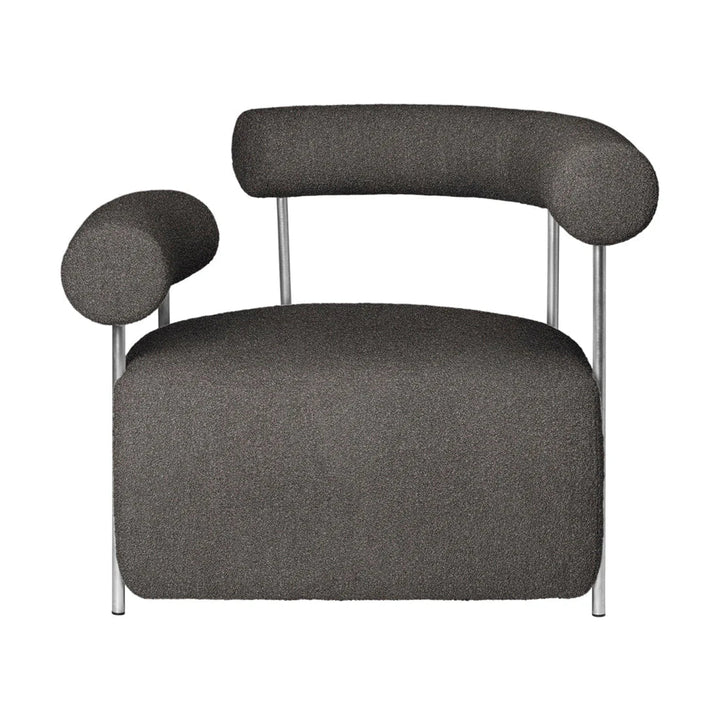 Solitude Lounge Chair - Kristina Dam Chairs - Dark Grey - HORNE