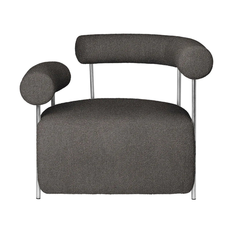 Solitude Lounge Chair - Kristina Dam Chairs - Dark Grey - HORNE