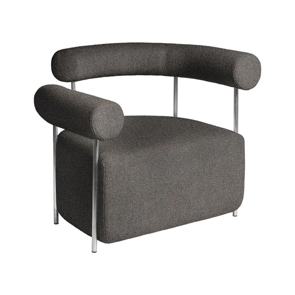 Solitude Lounge Chair - Kristina Dam Chairs - Dark Grey - HORNE