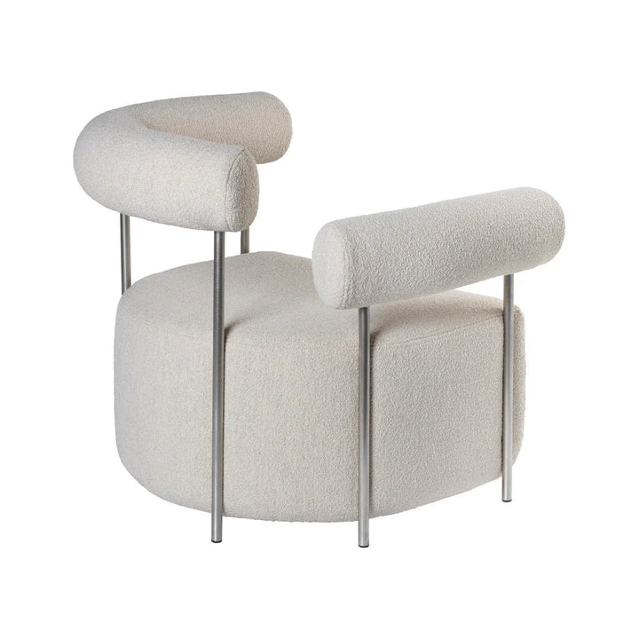 Solitude Lounge Chair - Kristina Dam Chairs - Beige - HORNE